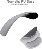 MOSISO Wrist Rest Support for Mouse Pad&Keyboard Set, Circle Curved Ergonomic - Image 5