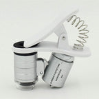 1Pcs Universal Led Clip Mobile Phone Microscope Magnifier Micro-Lens 60X - Image 6