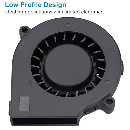 GDSTIME 75mm USB Fan, 75mm x 15mm Blower Fan, 5V DC Brushless Cooling Fan - Image 4