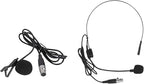 WENWEN Wireless Microphone System UHF 8 Channel 8 Lavalier Bodypacks 8 Lapel - Image 6