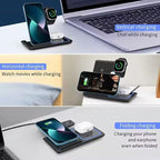 2025 Traveling Portable Wireless 3-in-1 Charger - Image 3