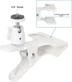 CAMVATE Spring Clip Clamp with Mini Ball Head Mount - Image 2