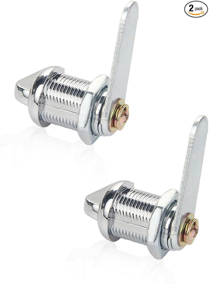 2 Pack Thumb Operated Offset Cam Lock Latch, Keyless Cam Lock Latch by Unknown