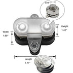 Heart Horse Bus Bar Terminal Block 5/16'' Power Stud Battery Junction Post - Image 3