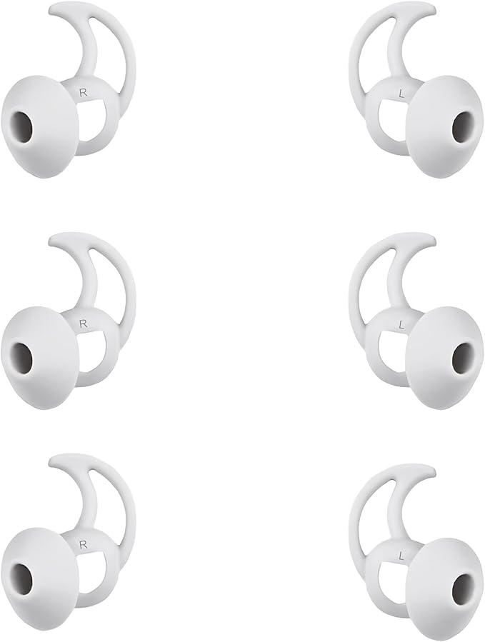 Silicone Earbud Tips 3 Pairs Small Eartips Compatible by CYADCI