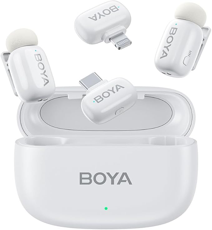 BOYA mini Wireless Microphone for iPhone/Android/PC/Tablets by BOYA