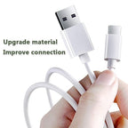 6ft USB-C to USB-A Fast Charger Cable - Image 3