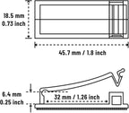 Cable Clips with Strong Self-Adhesive, XIAOXI Multipurpose Wire Clamps - Image 5
