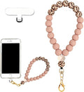 Marble Silicone Beaded Phone Wrist Strap, Cellphone Lanyard by VicHunHo