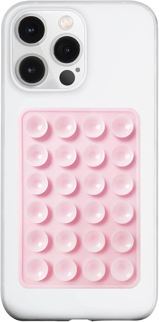 Silicone Suction Phone Case Mount, Silicon Adhesive Phone Accessory by LvShuLiangPin