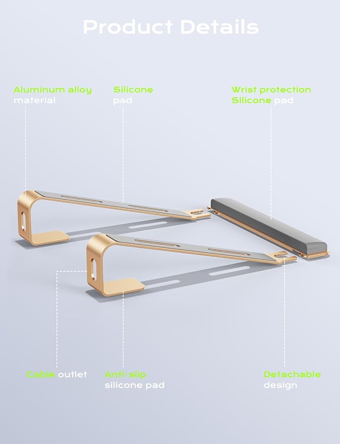 Aluminum Laptop Stand, Notebook Stand - Image 7