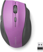 E-YOOSO Wireless Mouse for Laptop, Portable Optical Computer Mouse, 6 Buttons by E-YOOSO