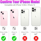 AGVEE 3+3 6 Pack for iPhone 13 6.1 inch / 13 Mini 5.4 inch Camera Lens Cover - Image 2