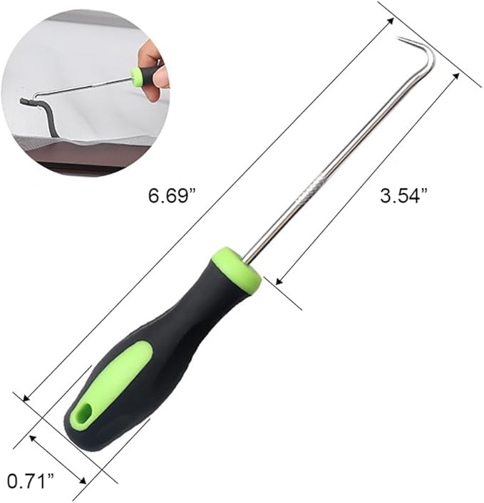 Windows Screen and Screen Door Repair Kit Including Steel/Nylon Roller - Image 4