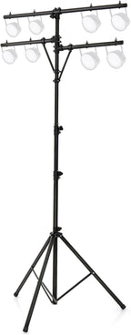 S AFSTAR Pro Audio Tripod, Portable T Bar Lighting Stand w/ 100 LBS Capacity by Safstar