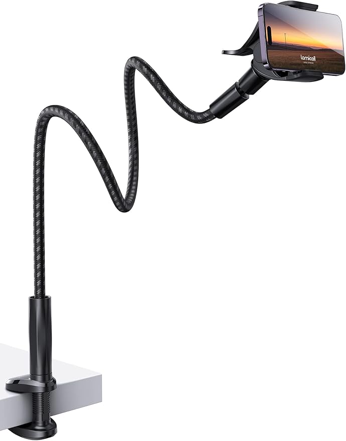 Lamicall Gooseneck Phone Holder Bed by Lamicall