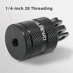 Aluminum 1/4 inch 20 Camera Mount, 360 Degree Rotation Tripod Mount Adapter - Image 4
