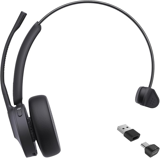 Yealink BH70 Mono Teams Wireless Headset by RedefineYourWorkplace