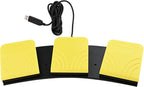 USB Foot Pedal for PC Gaming, Optical Control Foot Switch, Computer Map Mouse - Image 2