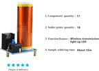 Soldering Practice Kit DIY Tesla Coil Wireless Transmission Lighting Function - Image 2