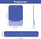 MOSISO Wrist Rest Support for Mouse Pad&Keyboard Set, Rectangular Ergonomic - Image 7