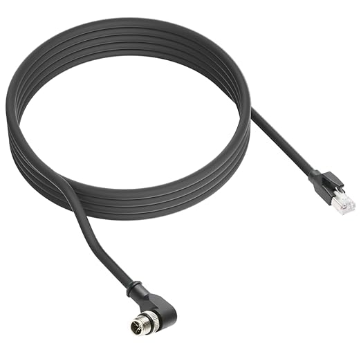 Alvin's Cables M12 X-Code 8 Pin Male to RJ45 Ethernet Cable - Image 5