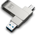 MOSDART 64GB USB3.1 Fast Speed C and A Dual Flash Drive, exFAT Memory Stick by MOSDART