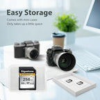 GIGASTONE 256GB SD Card, 4K Camera Pro, A1 V30 SDXC Memory Card 4K UHD Video - Image 8