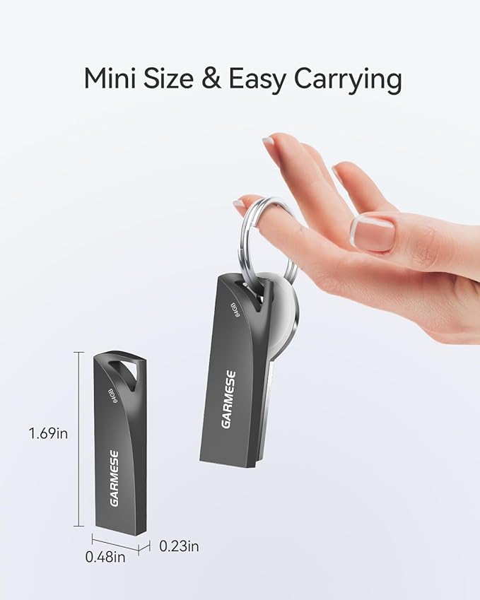 64GB USB 3.0 Flash Drive, Waterproof Metal USB Memory Stick, Slim Thumb Drive - Image 6