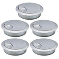 5 Pcs Desk Grommet 2-3/8" / 60 mm, Desk Cord Hole Cover, Cable Grommet ABS by EASYEAH
