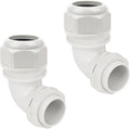 LeMotech M40 Cable Gland, 90 Degree Adjustable 26-33mm Cable Range Strain Relief by LeMotech
