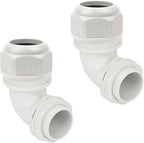 LeMotech M40 Cable Gland, 90 Degree Adjustable 26-33mm Cable Range Strain Relief by LeMotech