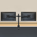 Amazon Basics Adjustable Dual Computer Monitor Arm Mount, Holds up to 32" - Image 7