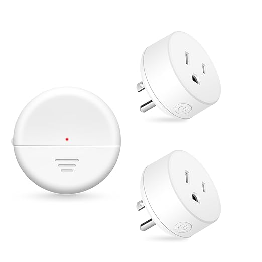 NineLeaf Wireless Motion Sensor Outlet, Adjustable Sensing Mode, 260FT Wireless by NineLeaf