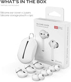 AhaStyle 3 Pairs Ear Tips Silicone Earbuds Cover Compatible - Image 8