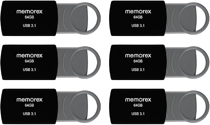 64GB Memorex USB 3.1 Flash Drive – Transfer Speeds Up to 10x Faster Than USB 2.0 - Image 4