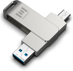 MOSDART 128GB USB3.1 Fast Speed C and A Dual Flash Drive, exFAT Memory Stick by MOSDART