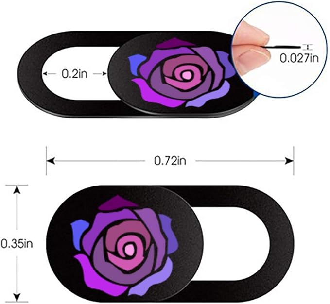 Webcam Cover Slide 3 Packs Ultra-Thin Camera Covers - Image 3
