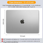 MOSISO Compatible with MacBook Air 13 inch Case 2025 2024 2023 2022 M4 A3240 M3 - Image 7