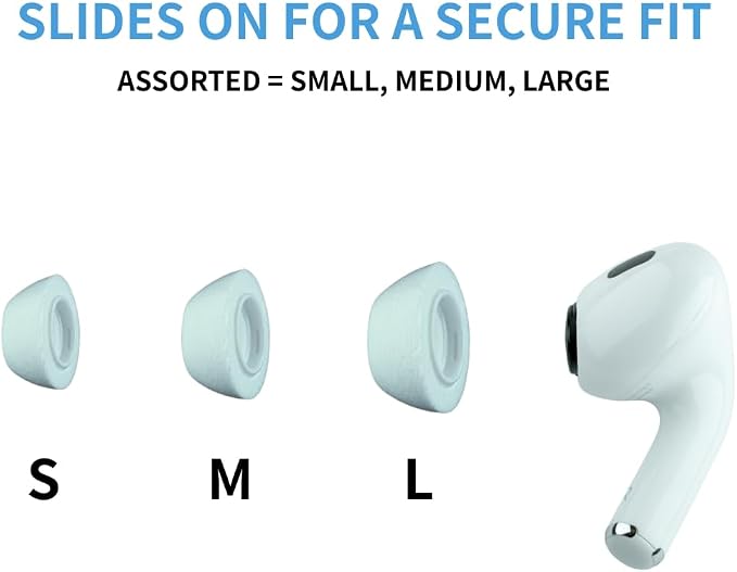 Comply TrueGrip MAX | Premium Memory Foam Replacement Earbud Tips - Image 9