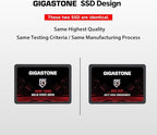 Gigastone SATA SSD 512GB 2.5 inch SSD 550MB/s Upgrade Laptop PC Memory and - Image 2