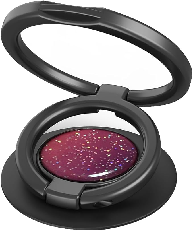 Phone Grip, Phone Ring Holder Finger Kickstand, Foldable & Adjustable Double by Monidea