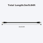 Alvin's Cables M12 8 Pin Male to RJ45 Shielded Ethernet Cable X Coded 8 - Image 7