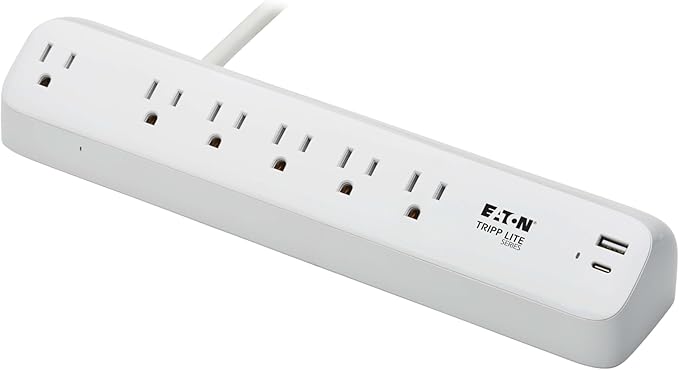 Eaton Tripp Lite Series Desk Clamp Power Strip Surge Protector, USB-A & USB-C - Image 13