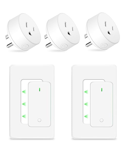 NineLeaf Wireless Remote Lamp Switch, Plug by NineLeaf