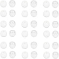 36 Pieces Small Earbud Tips Soft and Comfortable Silicone Earbud Tips Ear Bud by CYADCI