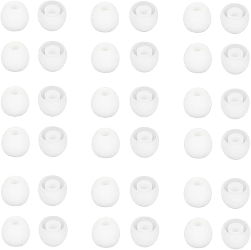 36 Pieces Small Earbud Tips Soft and Comfortable Silicone Earbud Tips Ear Bud by CYADCI