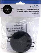 Construct Pro Speedy Spring-Lock Cable Pass Through Port, 2 inch Inner Diameter - Image 9