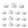 Desk Grommet, 3/4 in 20 mm Silicone Rubber Grommets, Flexible Wall Cord Pass by BOPOREAE