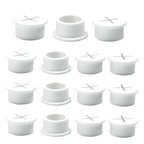 Desk Grommet, 3/4 in 20 mm Silicone Rubber Grommets, Flexible Wall Cord Pass by BOPOREAE